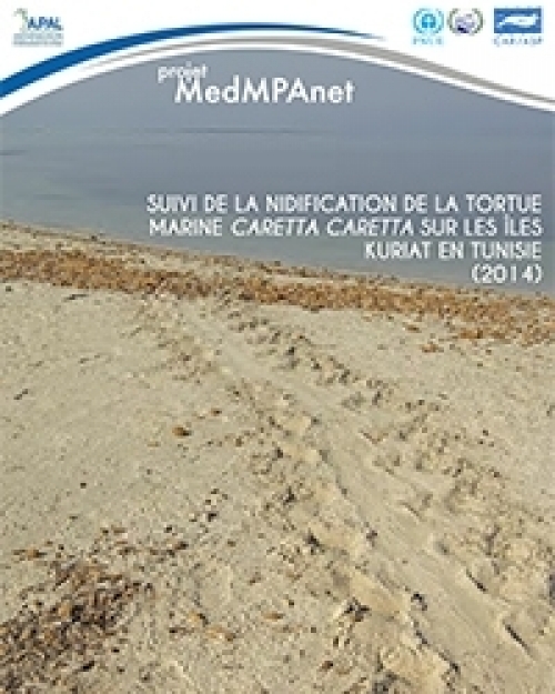 Suivi de la nidification de la tortue marine Caretta caretta sur les îles Kuriat (in French)  (2014)