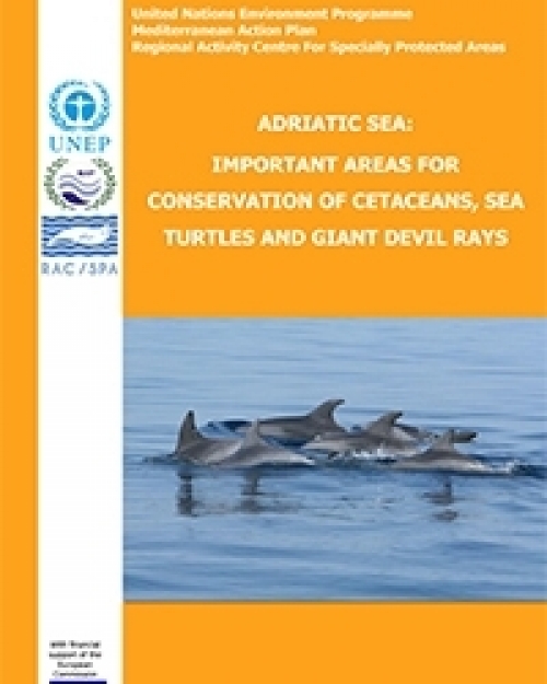 Adriatic Sea: Important areas for conservation of cetaceans, sea turtles and giant devil rays (en Anglais)