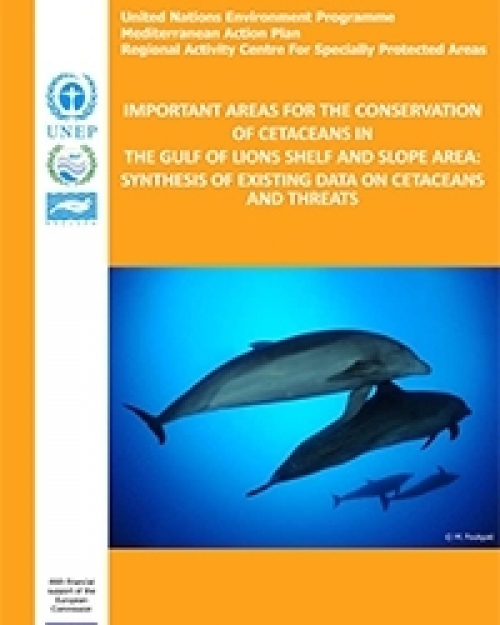 Important areas for the conservation of cetaceans in the Gulf of Lions shelf and slope area: synthesis of existing data on cetaceans and threats (en anglais)