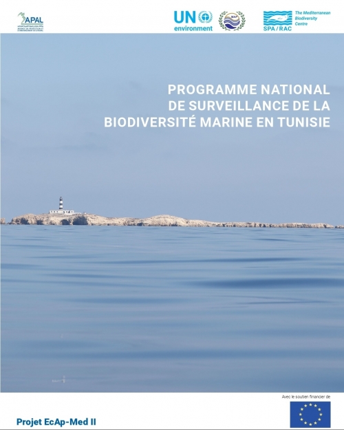 National Marine Biodiversity Monitoring Program in Tunisia (In French)  (2019)