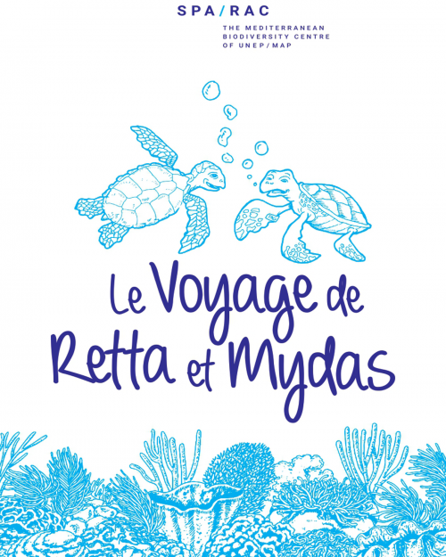 Le voyage de Retta et Mydas (Bande dessinée à colorier) (Français - Anglais - Arabe)