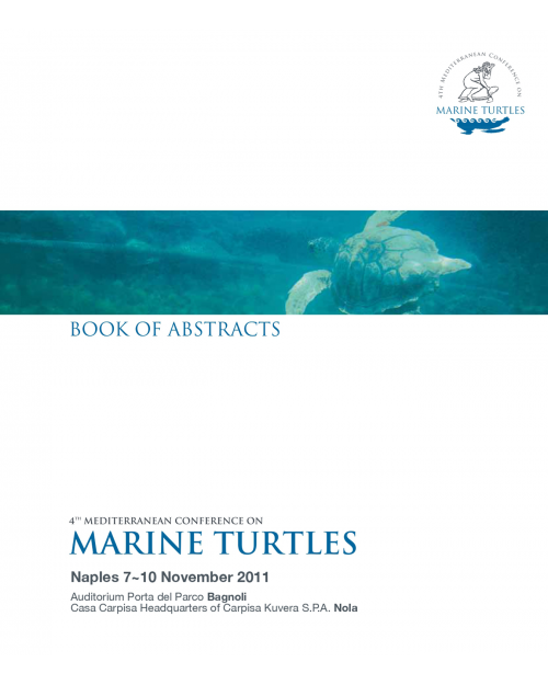 Book of abstracts of the Fourth Mediterranean Conference on Marine Turtles