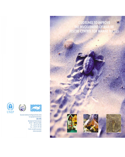 Guidelines to improve the involvement of marine rescue centres for marine turtles