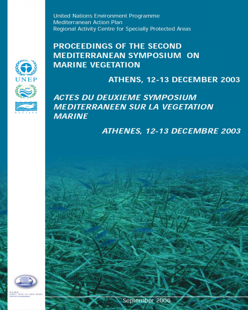 Proceedings of the Second Mediterranean symposium on the marine vegetation