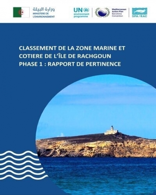 Rapport de pertinence pour le classement de la zone marine et côtière de l'île de Rachgoun