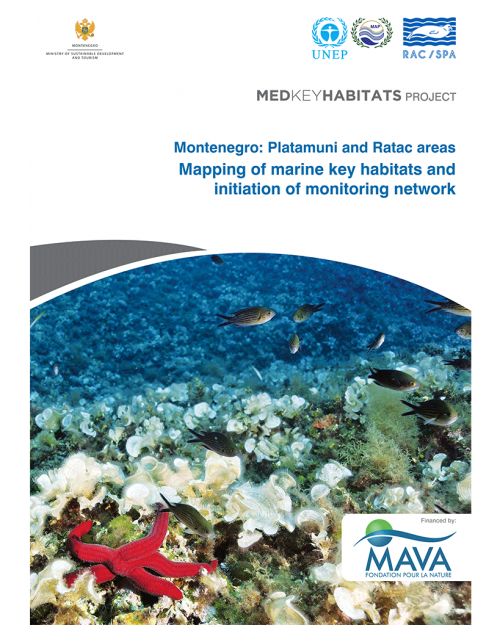 Montenegro: Platamuni and Ratac areas. Mapping of marine key habitats and initiation of monitoring network